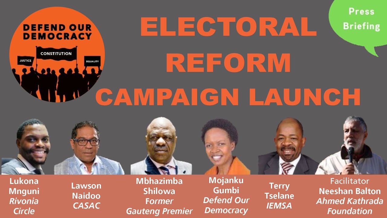 Electoral Reform Campaign Launch