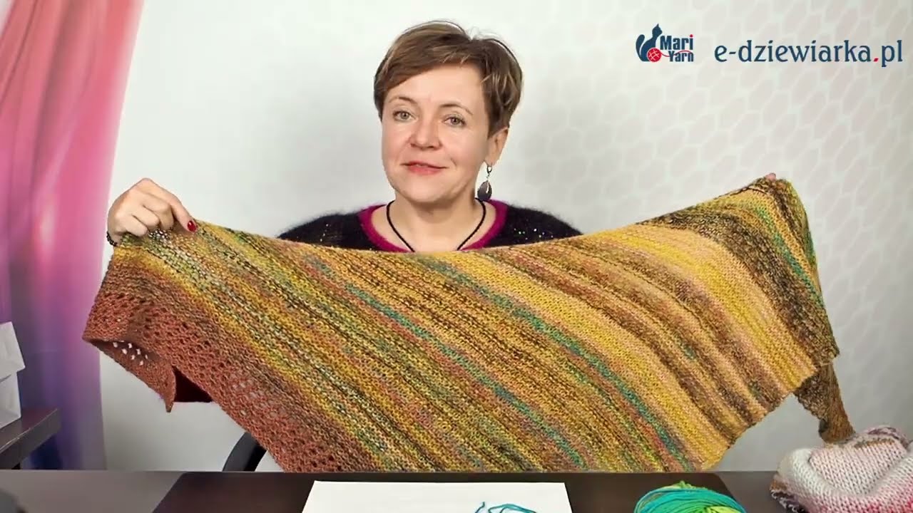Zaczynamy dziergać chustę od rogu - 113 odc. e-dziewiarka TV