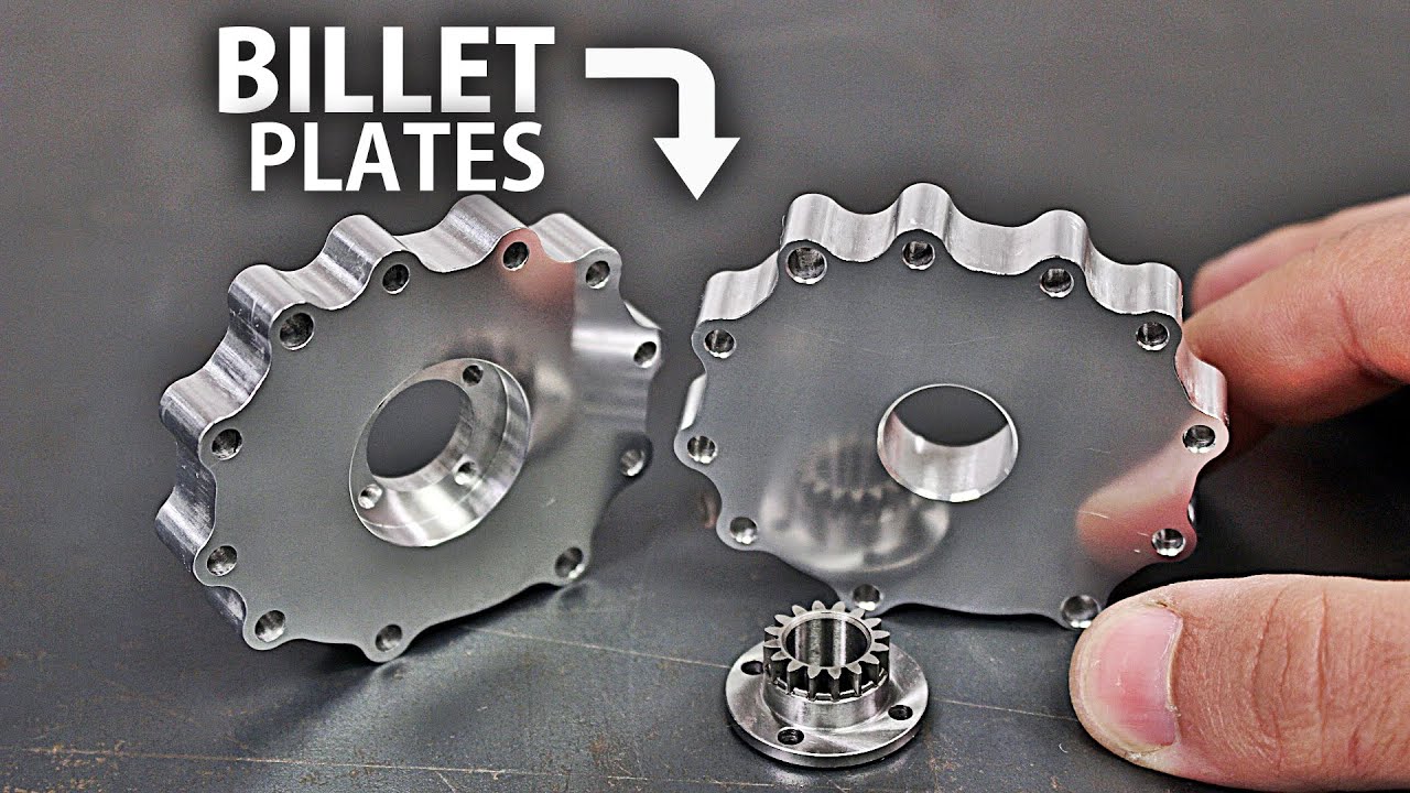 Making BILLET Aluminium Plates for the TWIN Rotary Wankel Engine