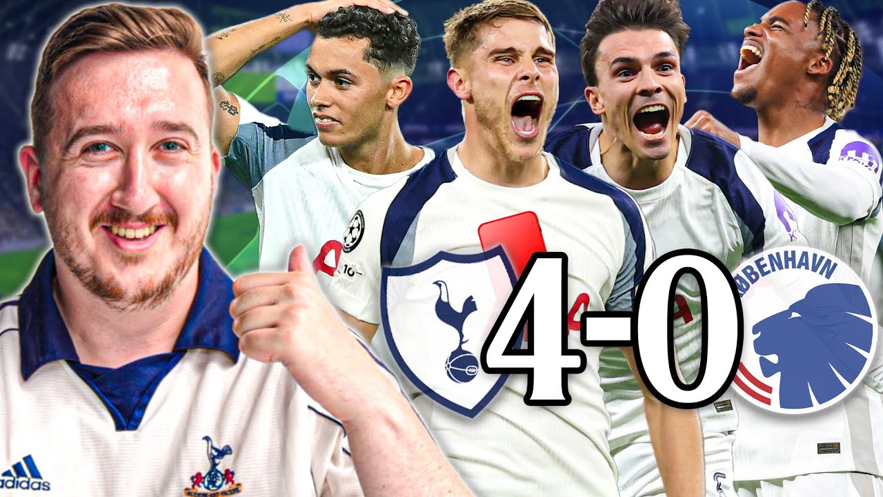 How IMPORTANT Tottenham's Champions League Win Is Over FC Copenhagen!