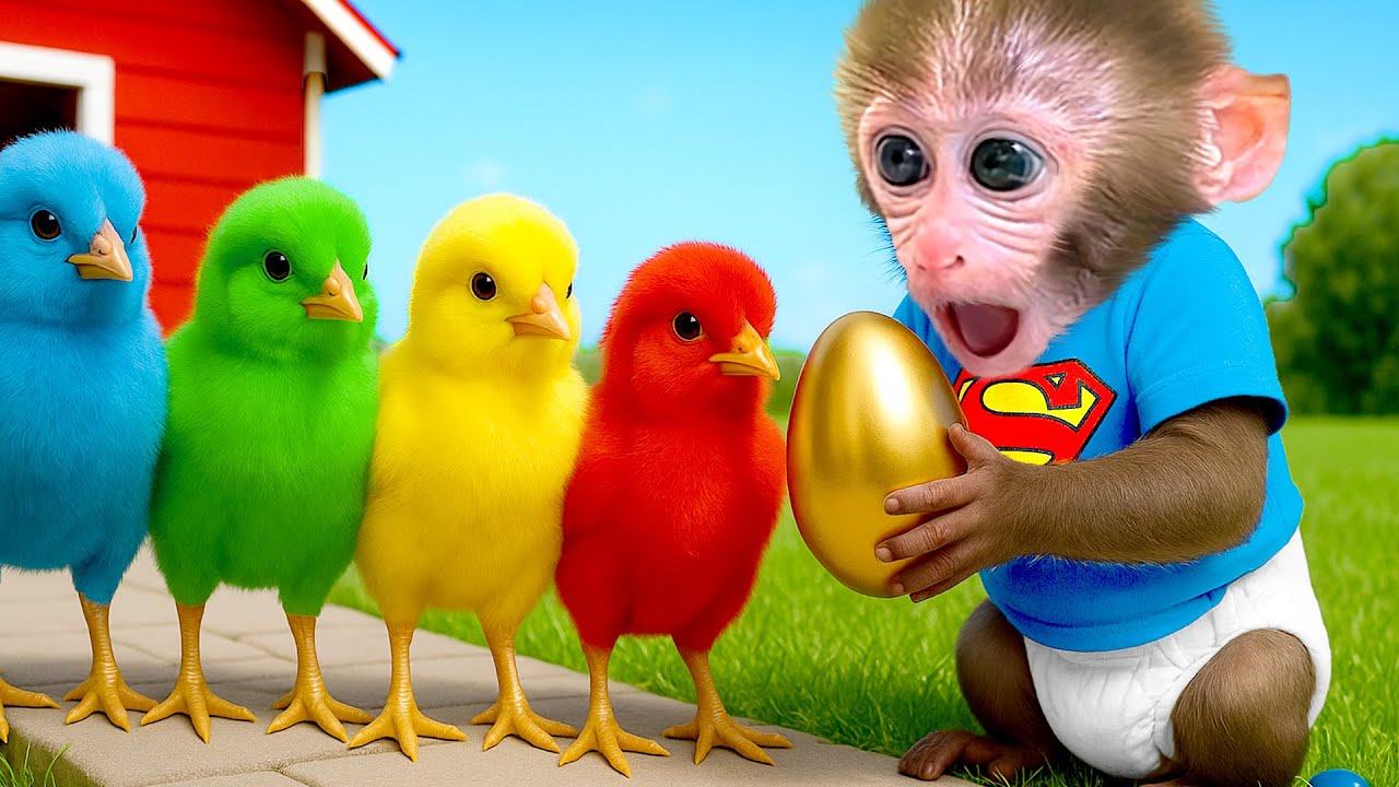 Affe BonBon trifft den Zauberer-Affen und die super lustige magische T&uuml;r - HT Tierwelt