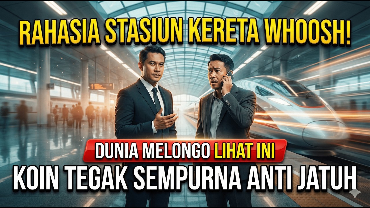 NIAT CARI CACAT WHOOSH! 12 Insinyur Jepang Pucat Pasi Lihat Koin Berdiri di 350 Km/Jam!