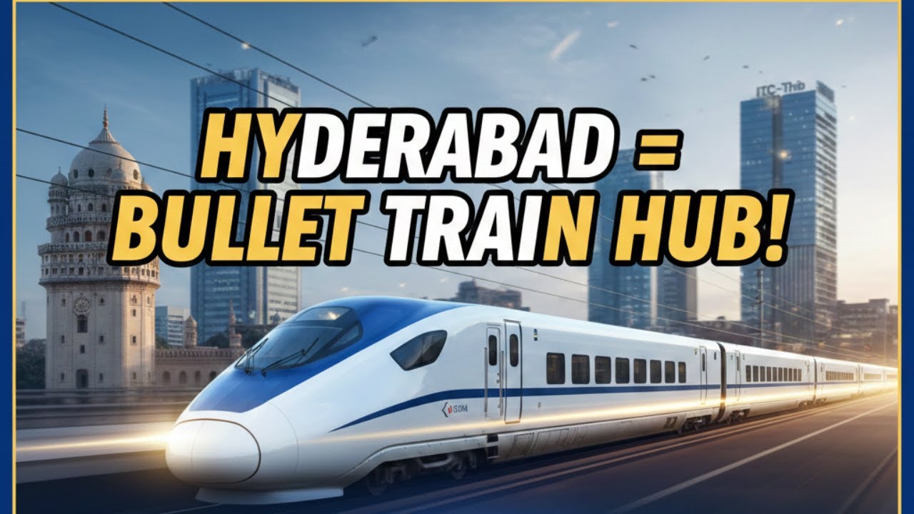 South India Bullet Train Plan Hyderabad Becomes Bullet Train Hub