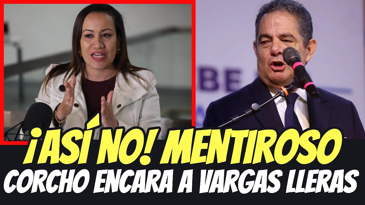 🚨 CORCHO ENFRENTA A VARGAS LLERAS Y LE RESPONDE “MENTIROSO”