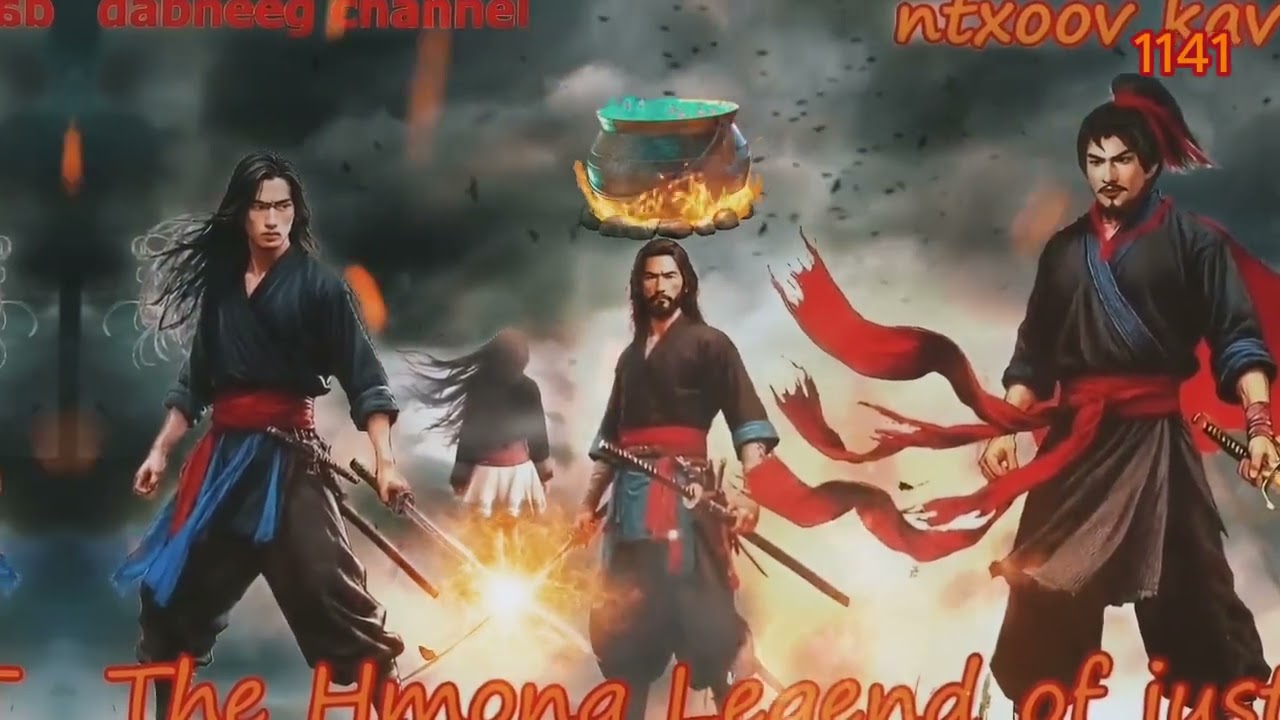 Ntxoov kav The Hmong Legend Part 1.141 - Yawg Liaj Nrob - Sword fighter for justice