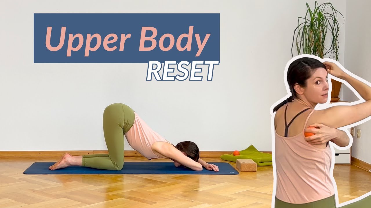 Computer-Release & freier Atem  (30 Min) - Myofascial Release & Yin Yoga