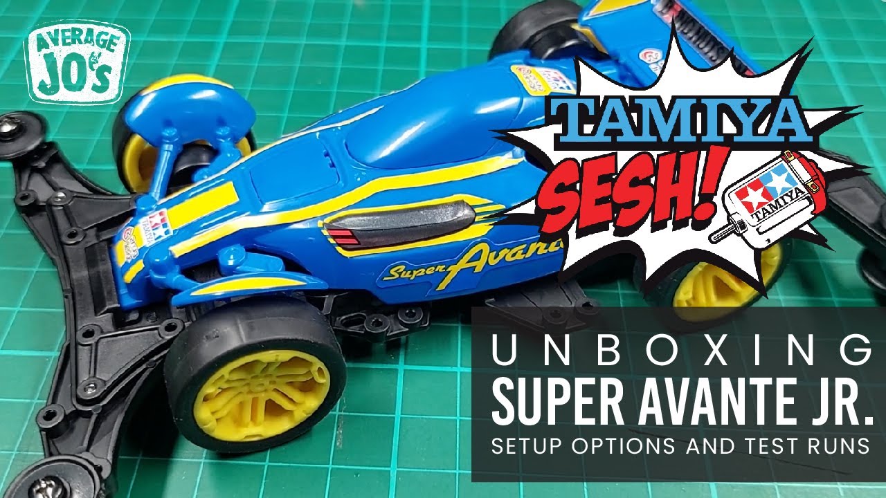 Tamiya Sesh - Unboxing - Super Avante Jr VZ
