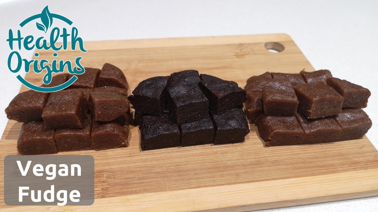 4 ingredient Vegan Fudge