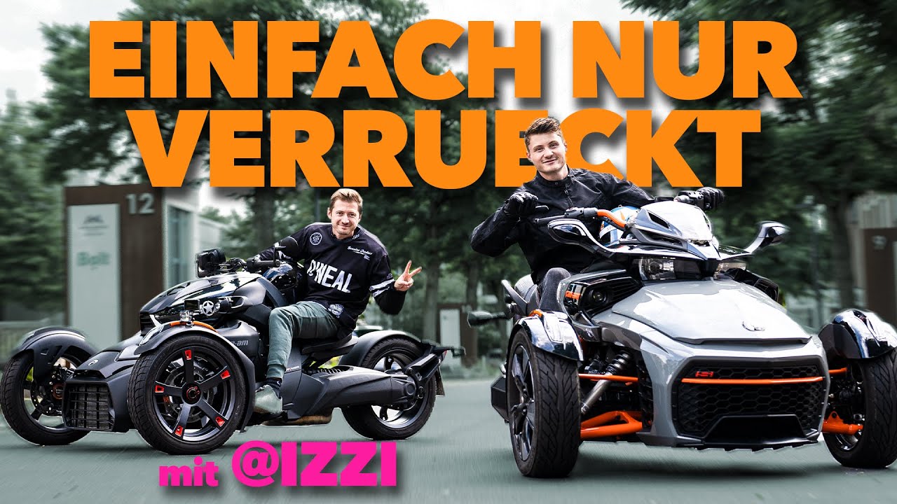 Roadtrip mit @izzi auf drei Rädern | Can-Am Spyder | Felix Fährt