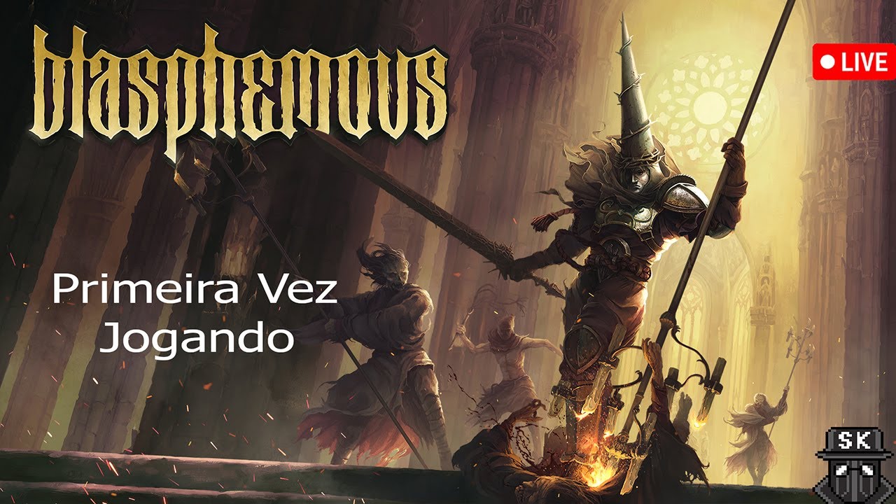 🔴(PRIMEIRA VEZ) BLASPHEMOUS - O MELHOR METROIDVANIA #2 ??? / DEVERIA TER UMA LEi? !pix !discord