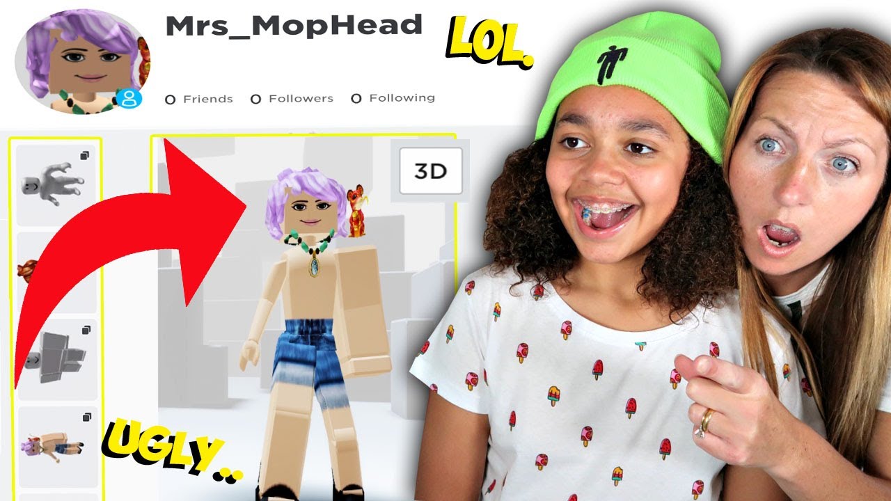 WORST ROBLOX PLAYER EVER!! (Creating My Mum A Roblox Account)
