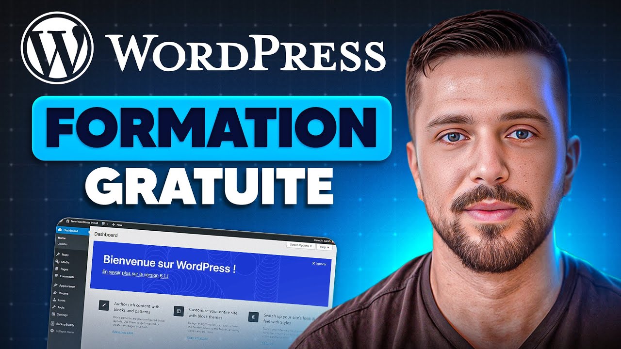Formation WordPress 2025 : Créer un SITE de A à Z (100% Gratuit)