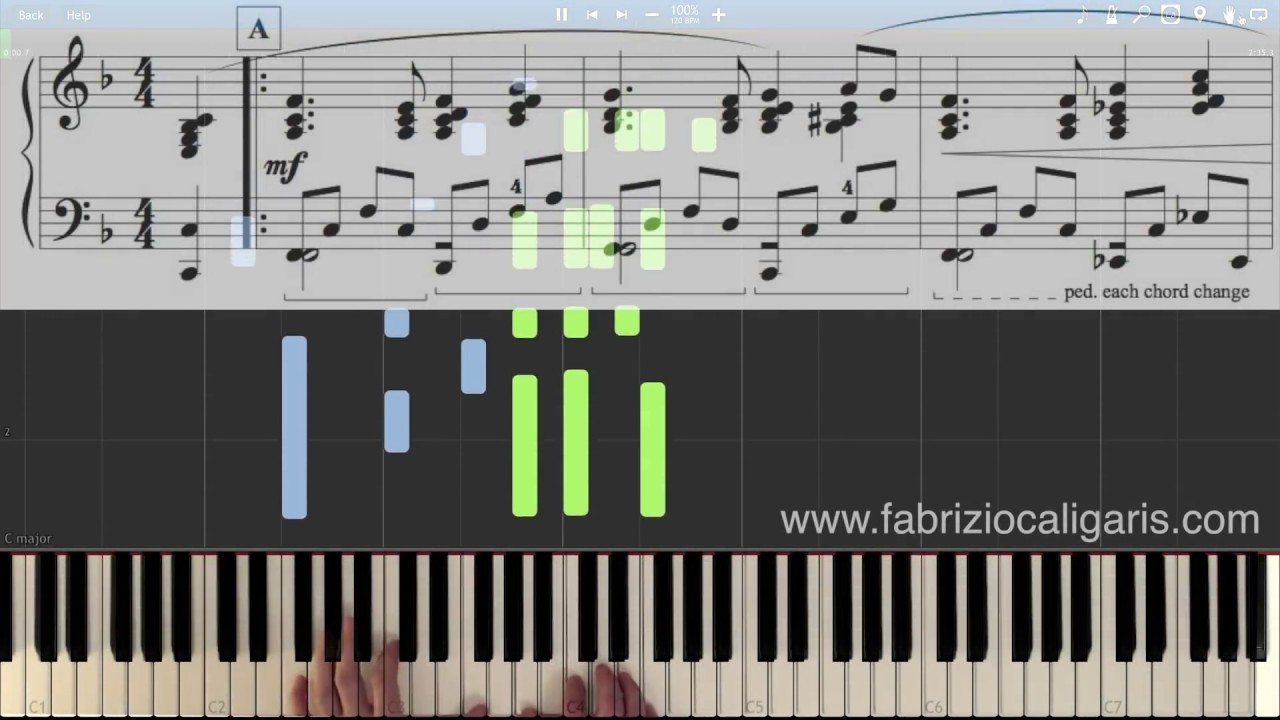Auld Lang Syne - Piano Cover - Tutorial - PDF