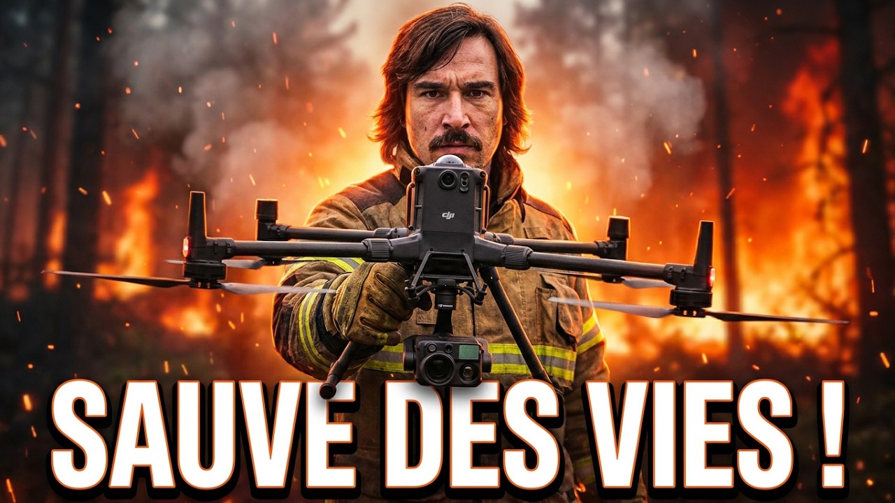 Drone de secours : comprendre son rôle sur une intervention incendie (DJI Matrice 400)