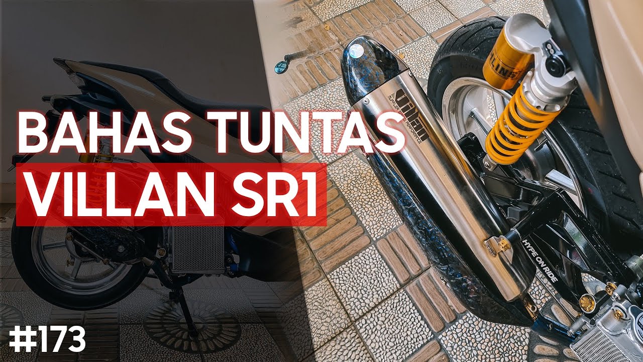 [REVIEW] Bahas Tuntas & Pure Sound Knalpot Villan SR1 Standar Racing Yamaha Aerox #173