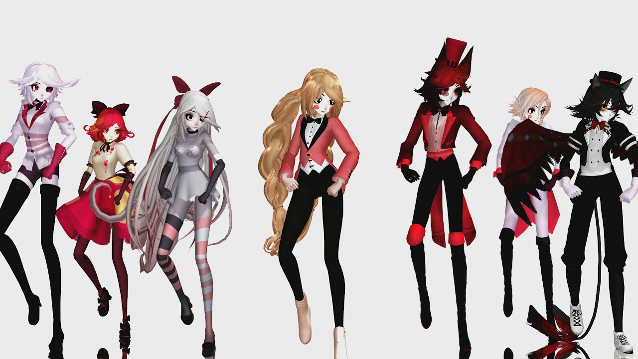 【MMD X Hazbin Hotel】 Crab Rave