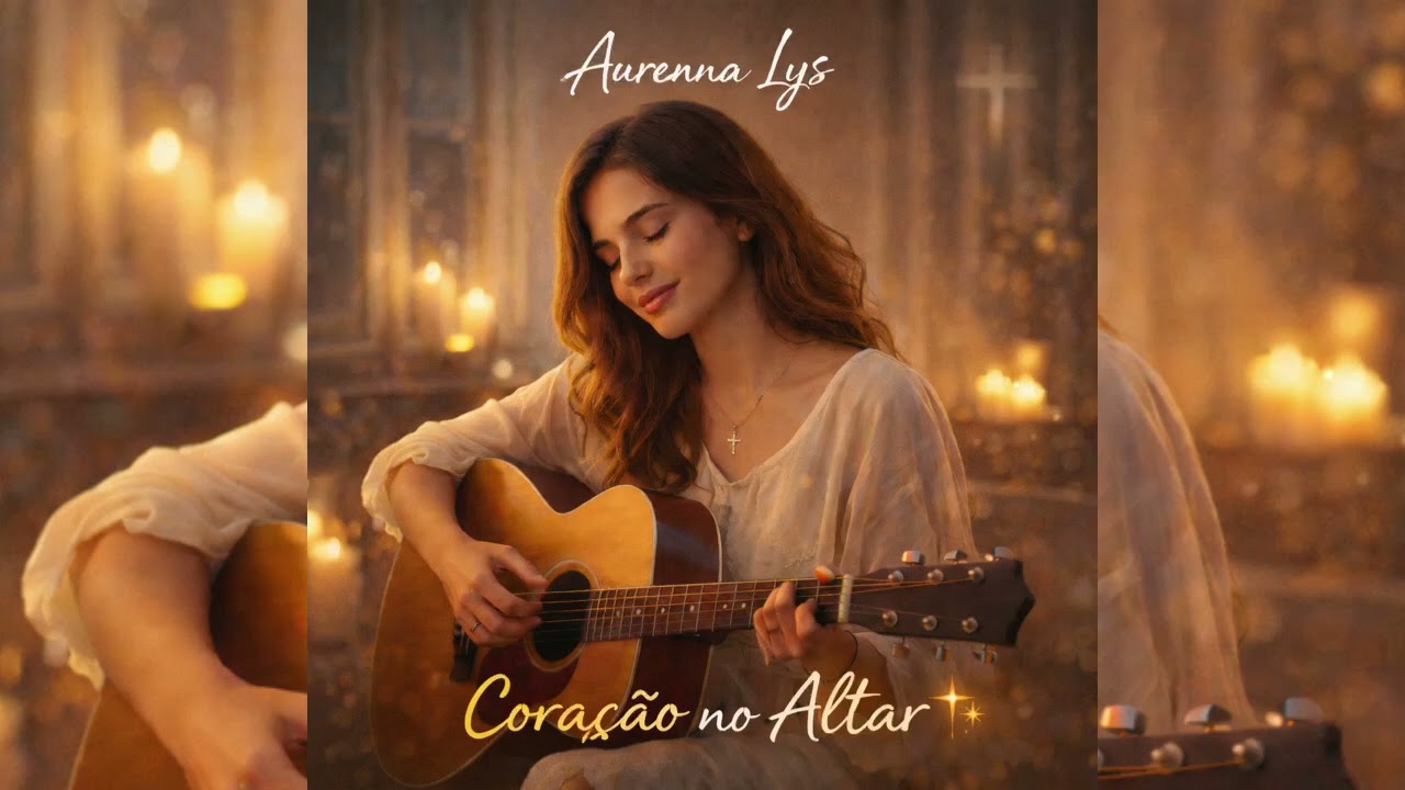 Coração no Altar 🔥🙏 | Aurenna Lys – Um Louvor Sobre Santidade e Entrega Total