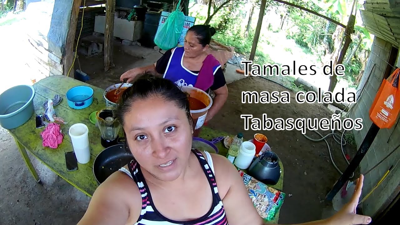 TAMALES DE MASA COLADA, TABASCO 🍽🍴🥟