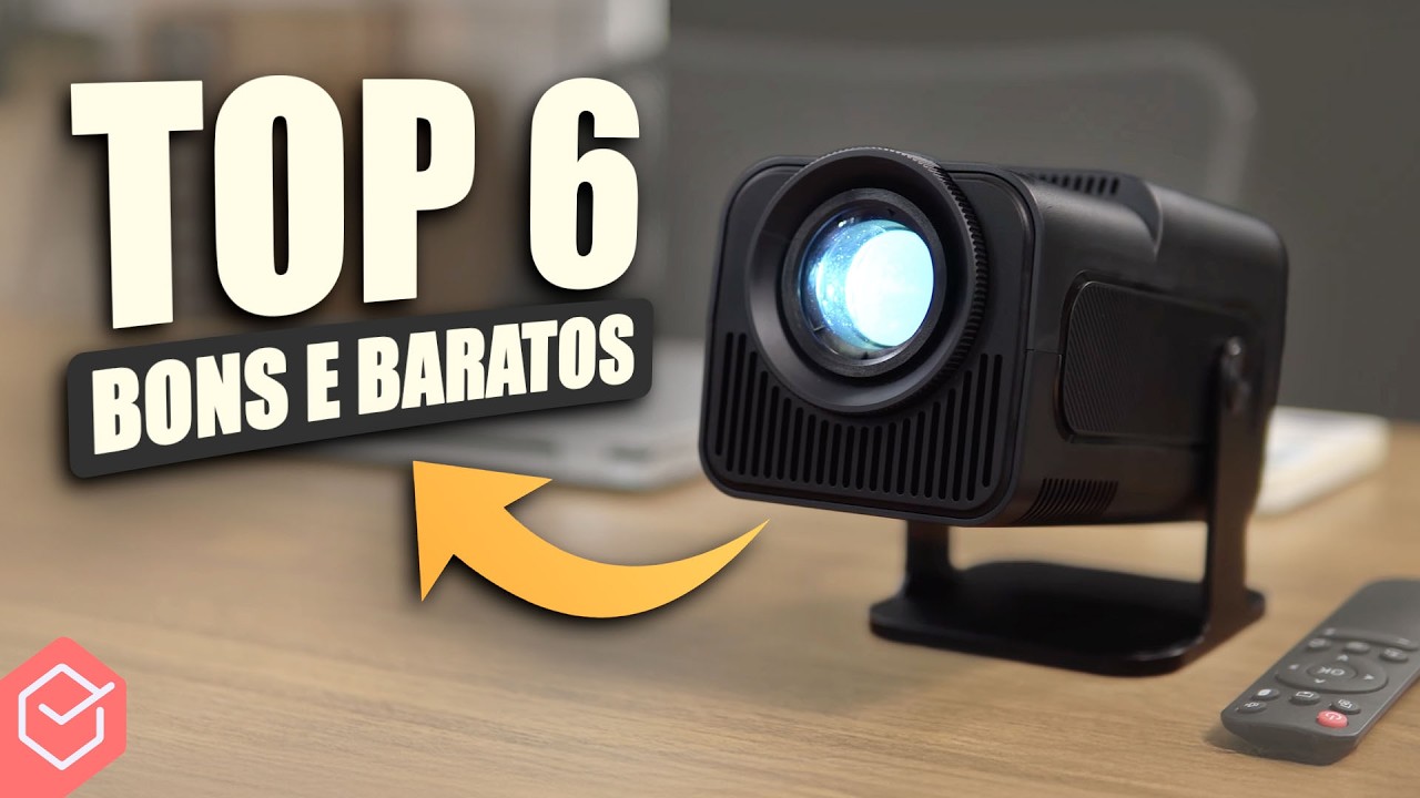 ADEUS TV! TOP 6 PROJETORES 100” BONS e BARATOS para NÃO ERRAR