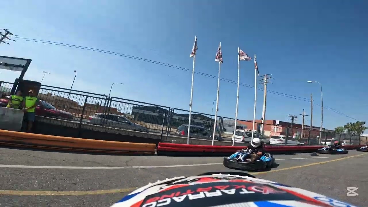 R1 G4 SCK tarrako karting - Amador Vázquez, vista trasera