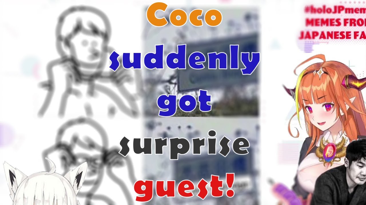 Coco suddenly got an UNEXPECTED GUEST in the middle of Meme Review with Yagoo!!