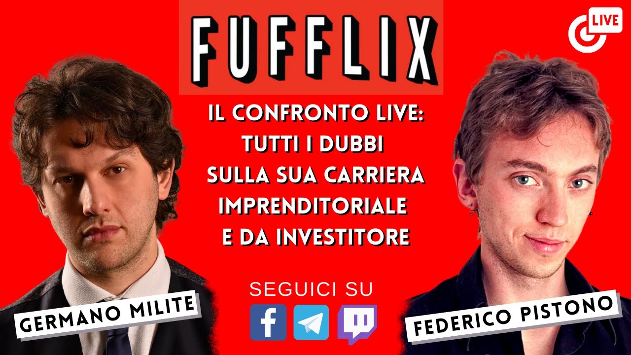 Federico Pistono in live con Germano Milite per rispondere alle domande