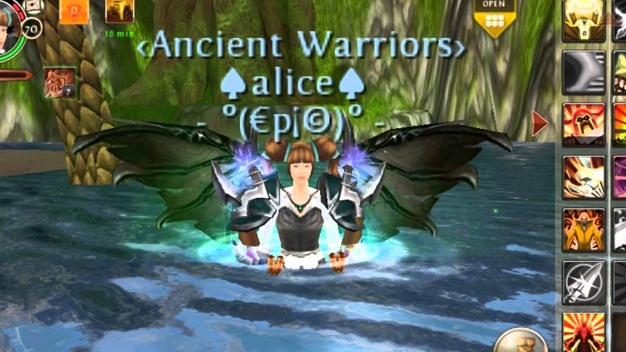 Order and Chaos Online: Purple water in Village of Grove? WTF is going on!?