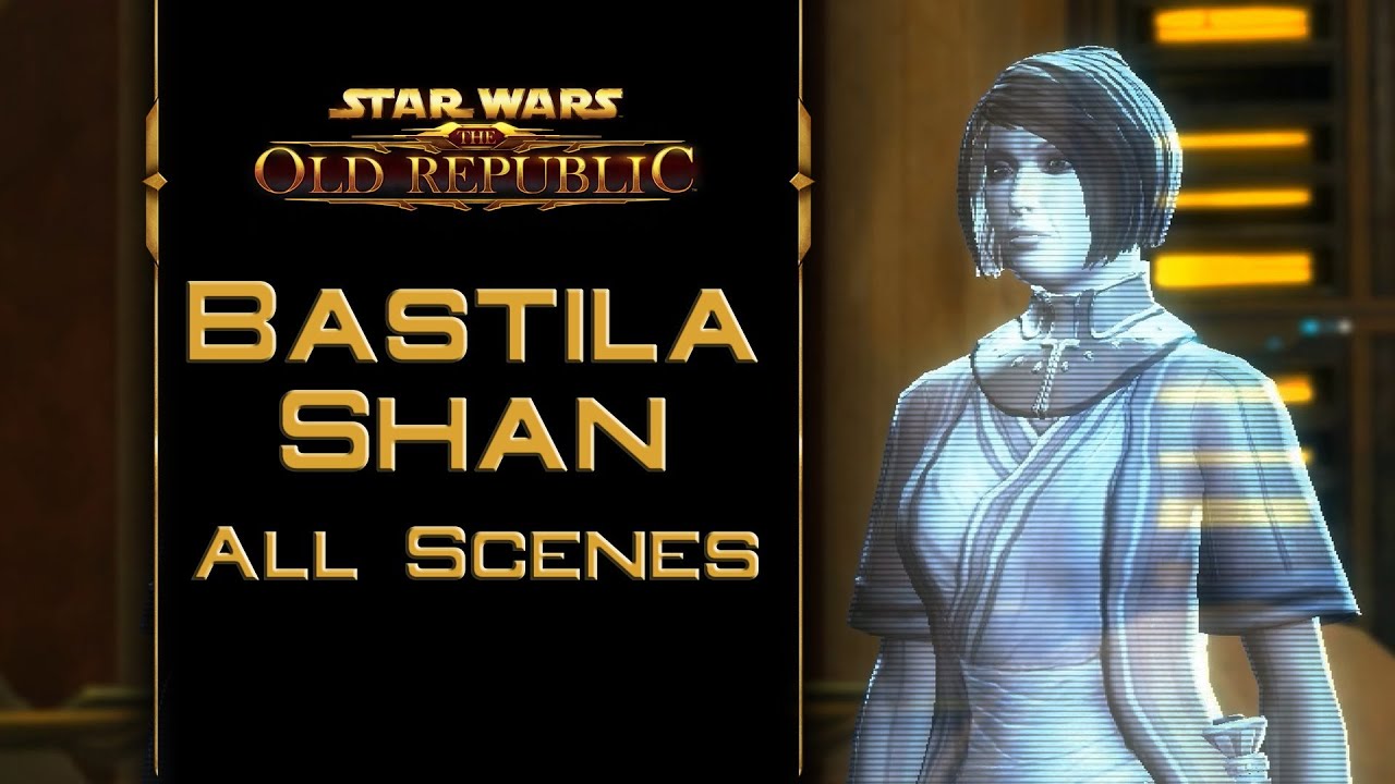 SWTOR: Все сцены с Бастилой Шан [отсылка к KotOR]