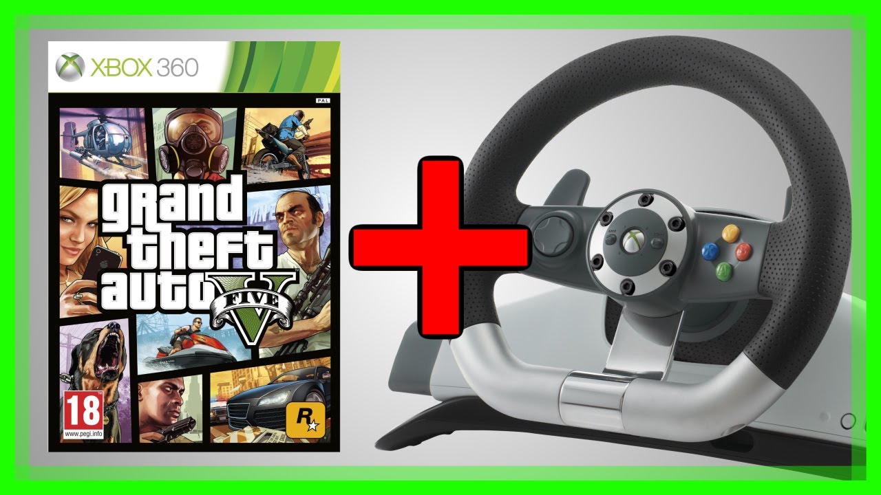 Игра в GTA 5 с рулем