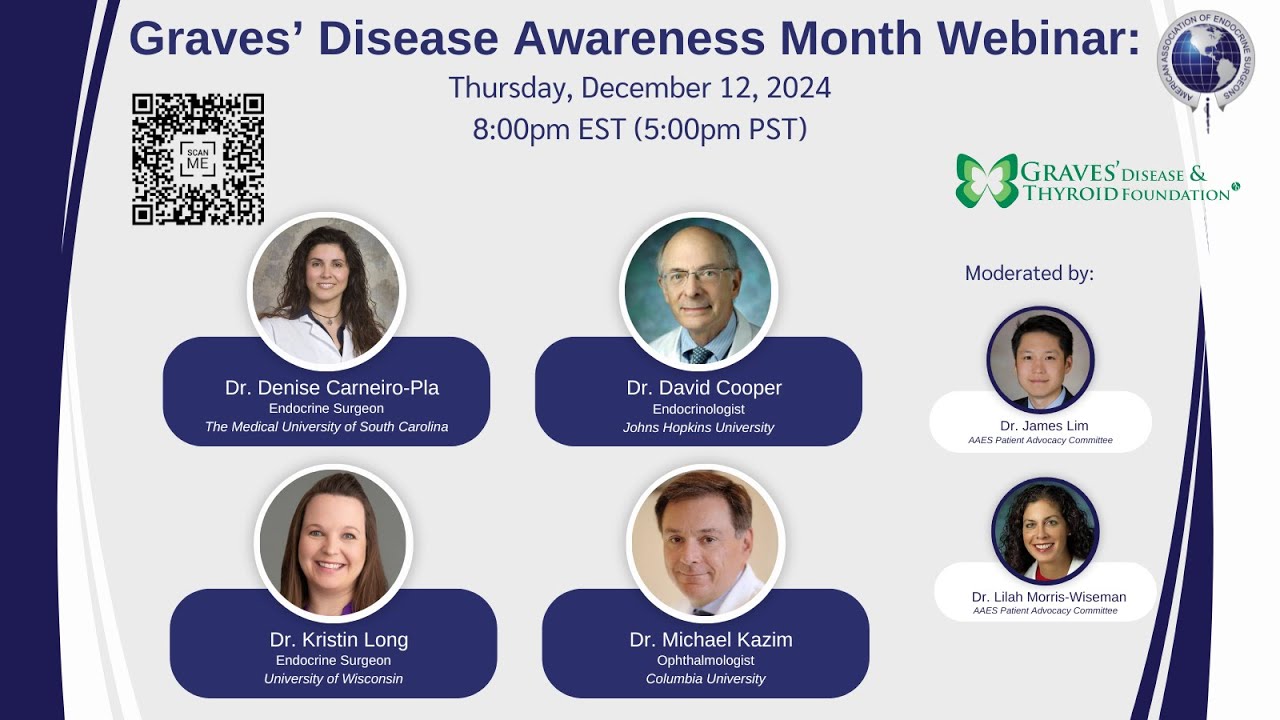 Graves' Disease Awareness Month Webinar
