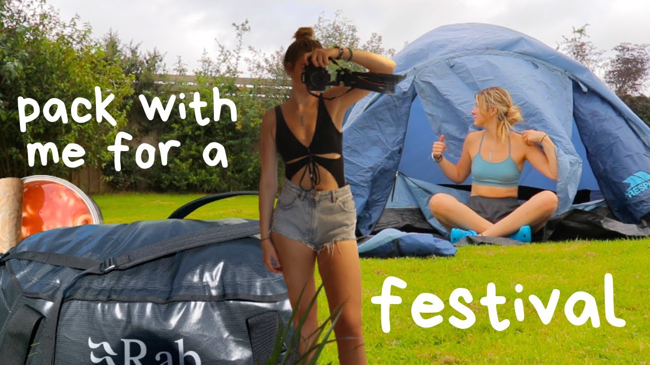 what to pack for a festival uk ~ pack for a festival uk with me vlog