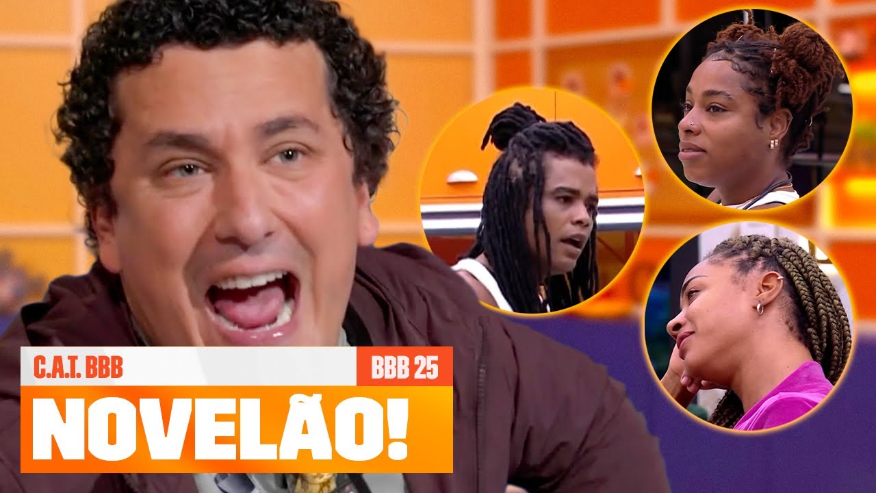 TRIÂNGULO AMOROSO? 😱 Confira os MELHORES momentos da semana com RAFAEL PORTUGAL 🤣 | CAT BBB | BBB 25