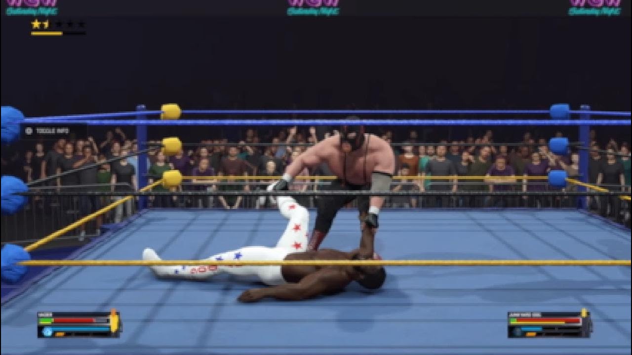 WCW Saturday Night Big Van Vader 🆚 Junkyard Dog