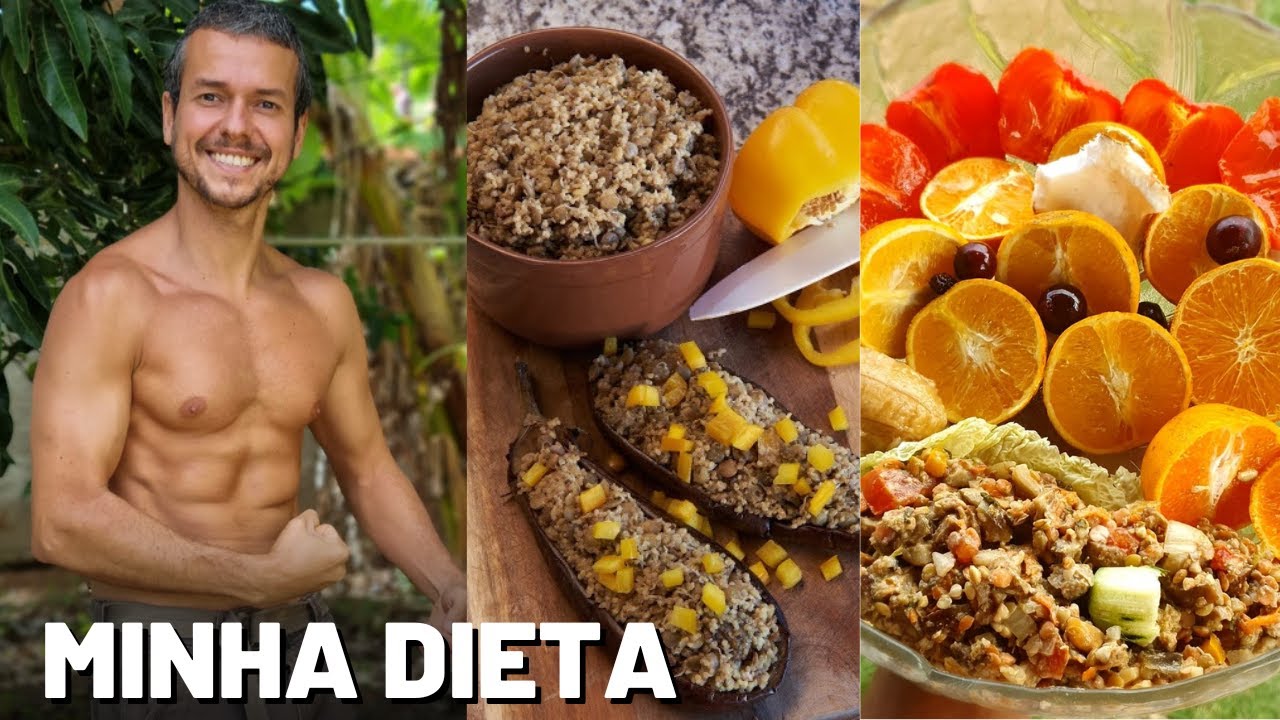 O QUE EU COMO EM UM DIA PARA GANHAR MASSA MUSCULAR! TREINO E DIETA PARA HIPERTROFIA EM DIETA NATURAL