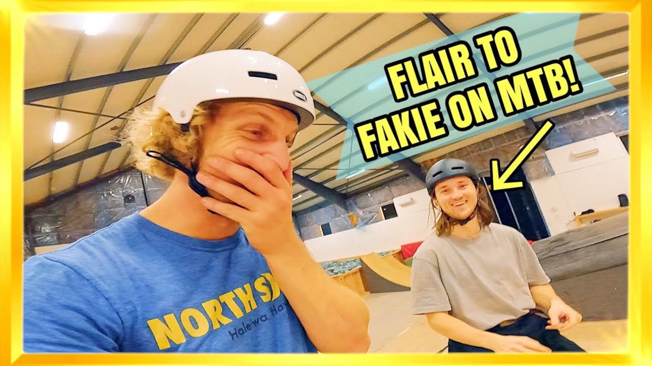 He can Flair to Fakie on a Mountainbike!! w/ Alec Eklöw