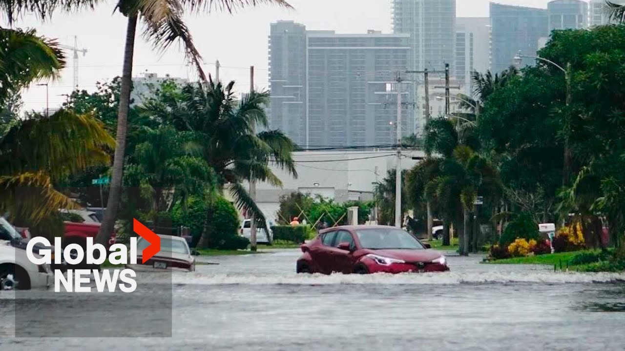 Fort Lauderdale flooding: Torrential rains swamp streets, shut down airport