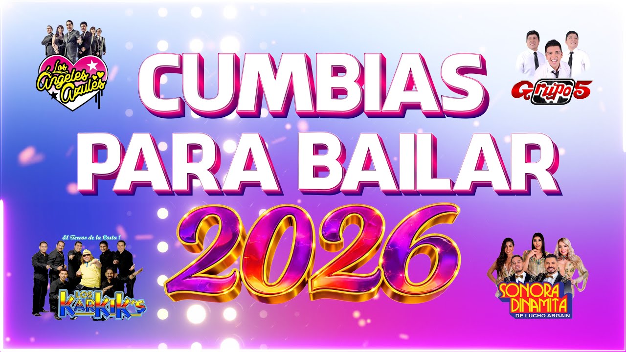 Mix de Cumbia para Bailar 🔊🔥 Los Ángeles Azules, La Sonora Dinamita, Los Karkik's, Grupo 5