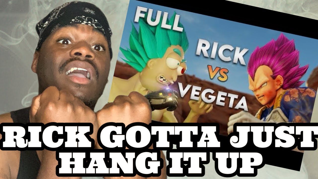 Rick Sanchez VS Vegeta [FULL FIGHT] - @fabersoul | REACTION #rickandmorty #dbz #makavelitv