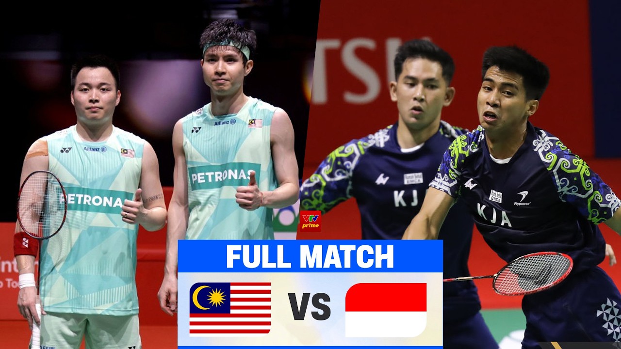 AARON CHIA / SOH WOOI YIK (MAS) vs SABAR KARYAMAN G / MOH REZA PAHLEVI I (INA)  | BADMINTON