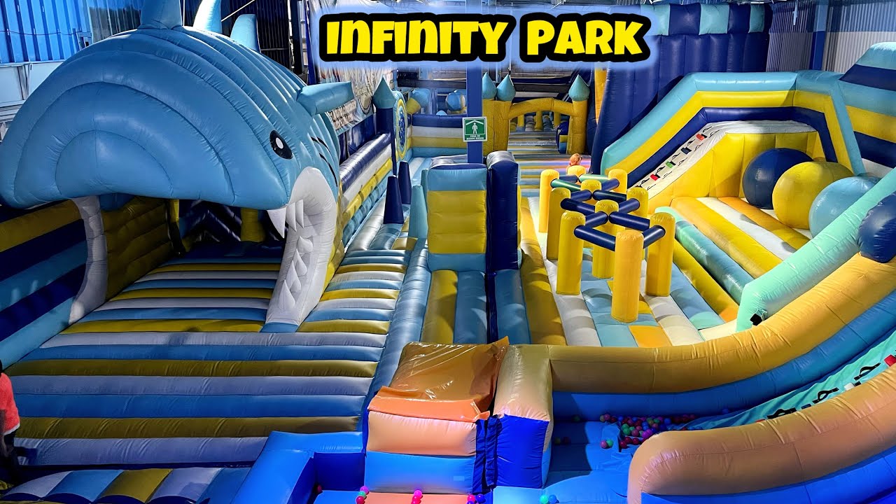Llegó a México Parque de Inflables más GRANDE, BARATO y DIVERTIDO para toda la Familia Infinity Park