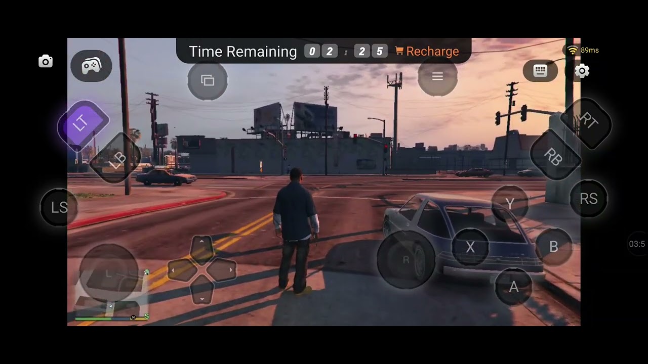 Playing GTA V on mobile | Chikii | Ultinate