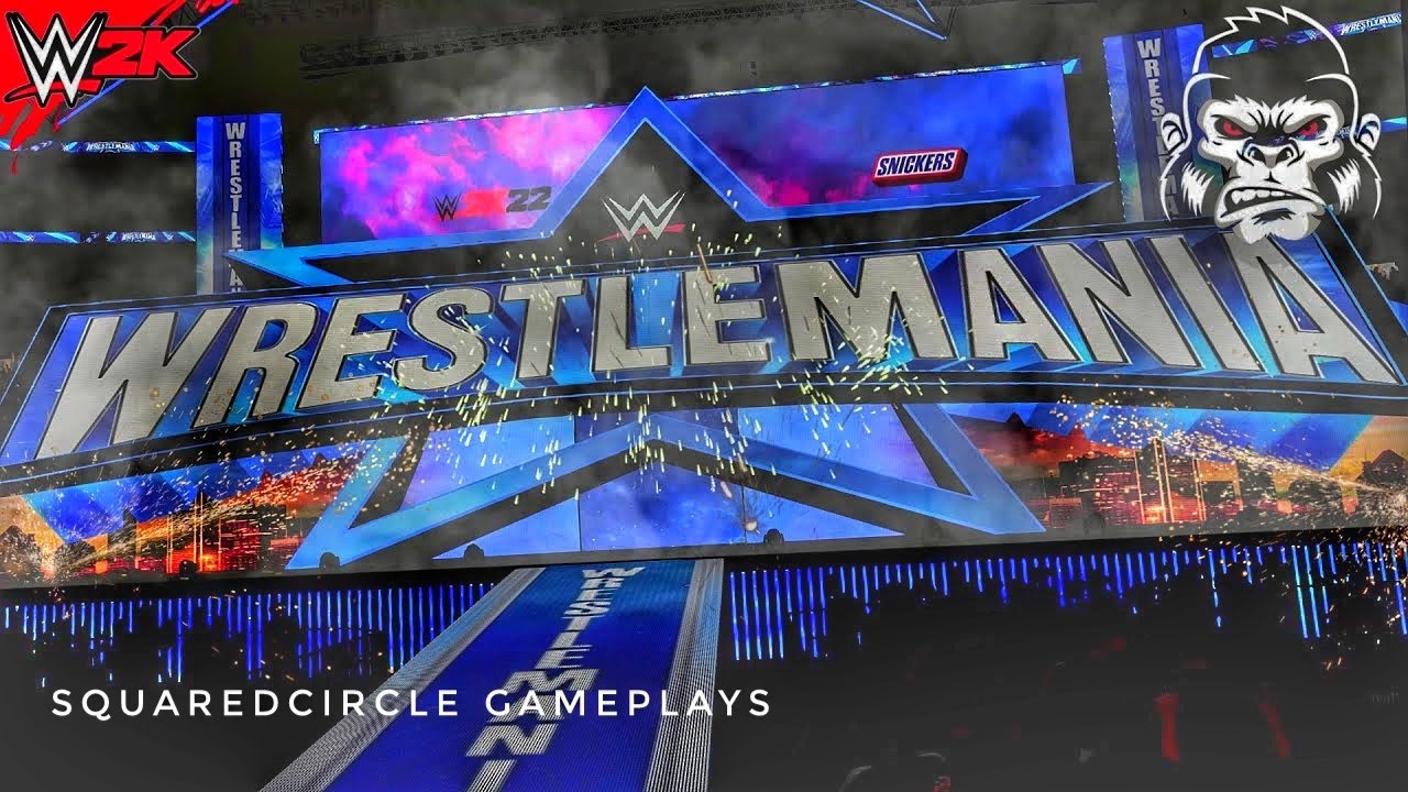 Wrestlemania 38 Modded Arena w/ RTX Entrances Ft. Roman Reigns, Cody Rhodes | WWE 2K19 Mods