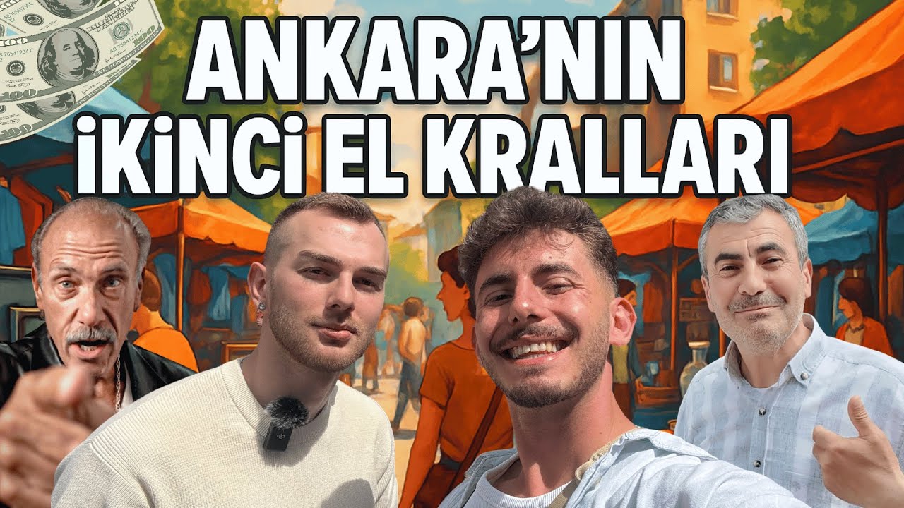 ANKARA'NIN iKiNCi EL KRALLARI | MEŞHUR O.E iLE TANIŞTIM