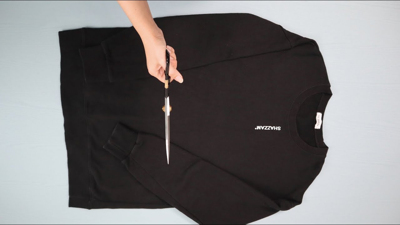 맨투맨 티셔츠를 러블리한 가디건으로 리폼해볼게요/Making a lovely cardigan with a T-shirt/Thrift Flip/Upcycling/티셔츠 리폼
