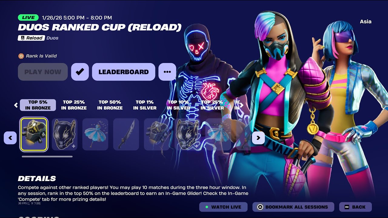 DUOS RANKED CUP | ASIA