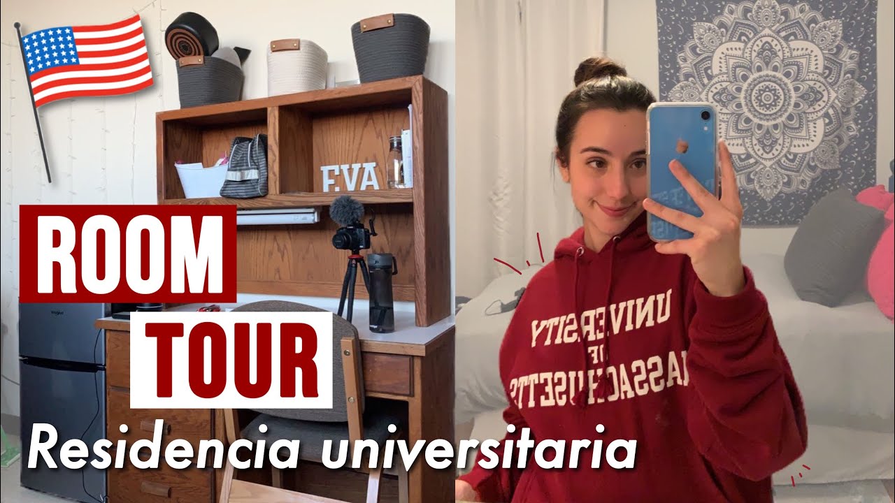 🇺🇸 RE DECORANDO mi HABITACION + ROOM TOUR 2022 (RESIDENCIA UNIVERSITARIA) | Eva Bleider