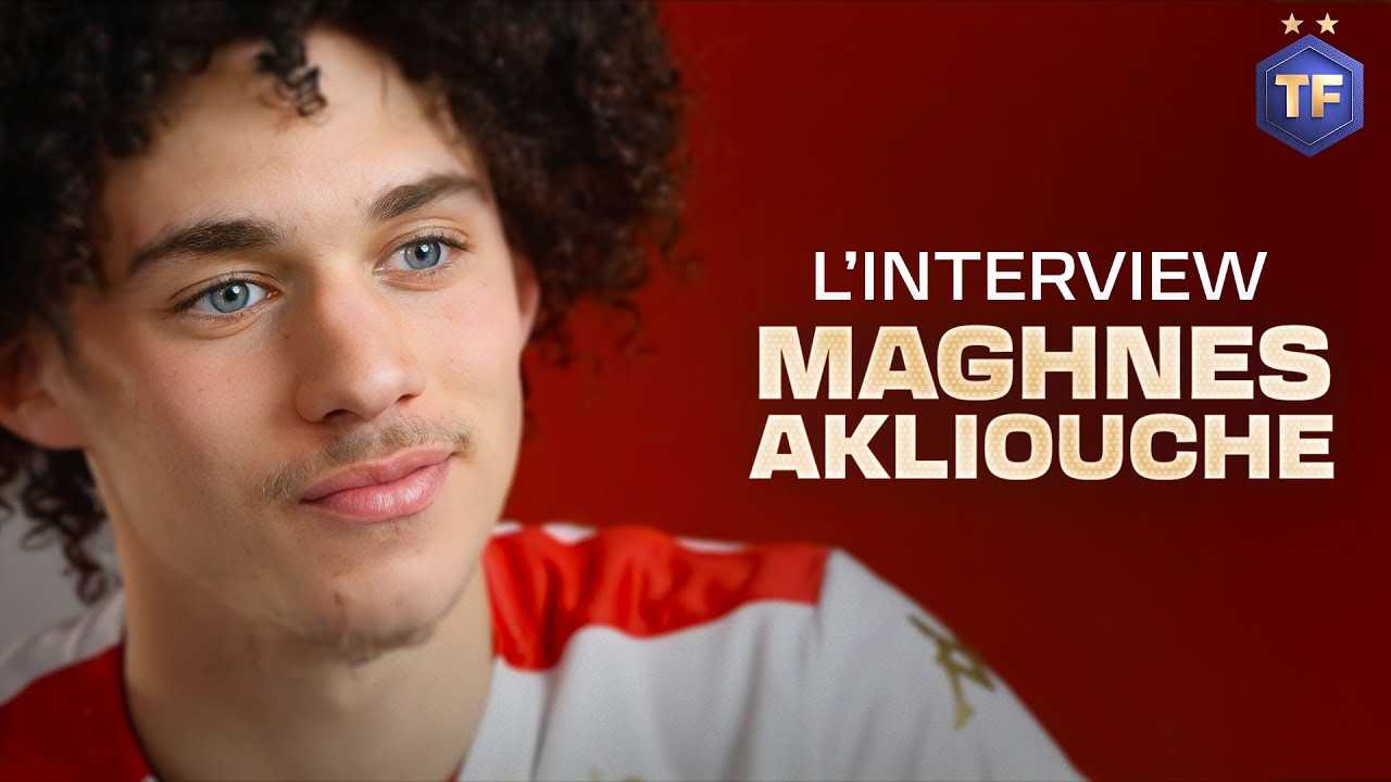 Maghnes Akliouche se confie sur l'Équipe de France, le PSG et ses objectifs avec l'AS Monaco ! 🇲🇨