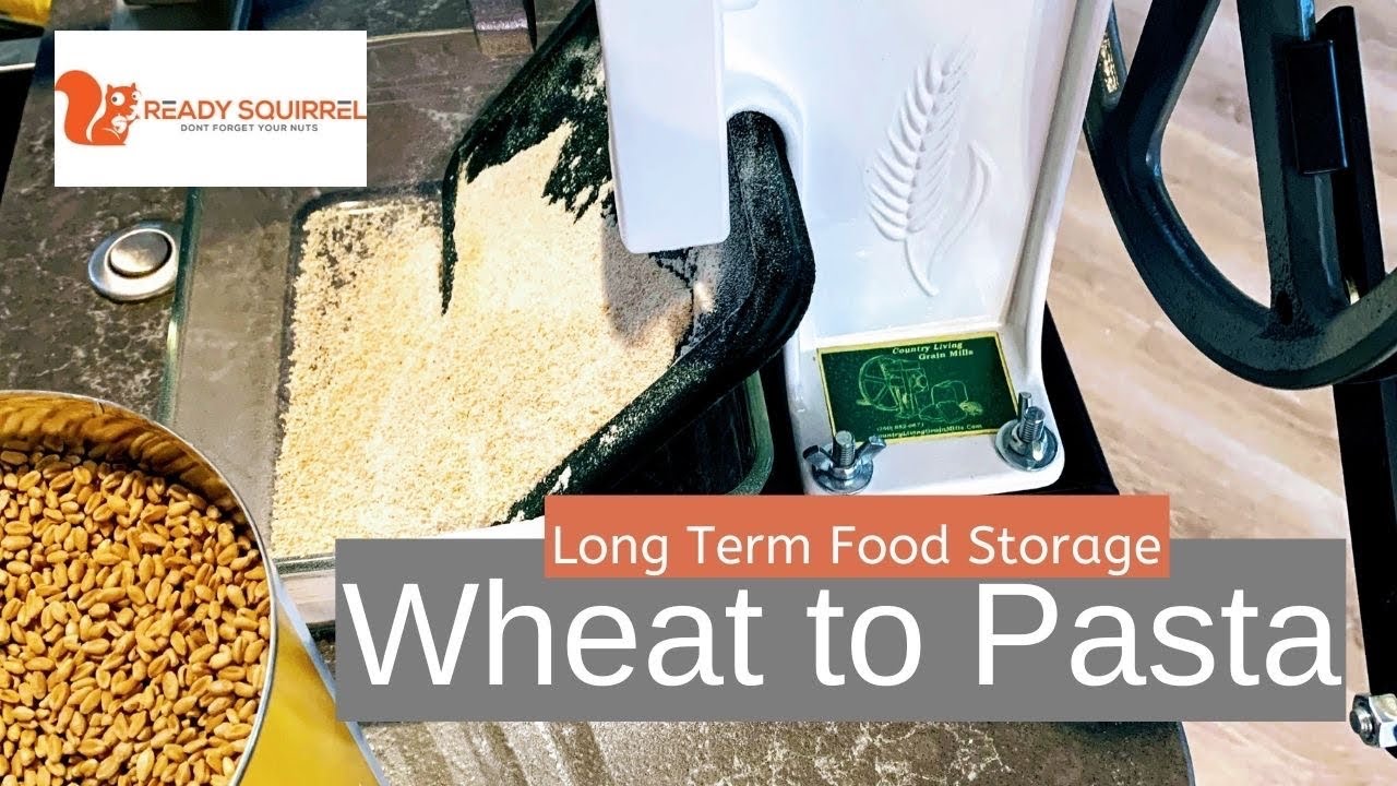 Country Living Grain Mill: Milling Hard Wheat by Hand