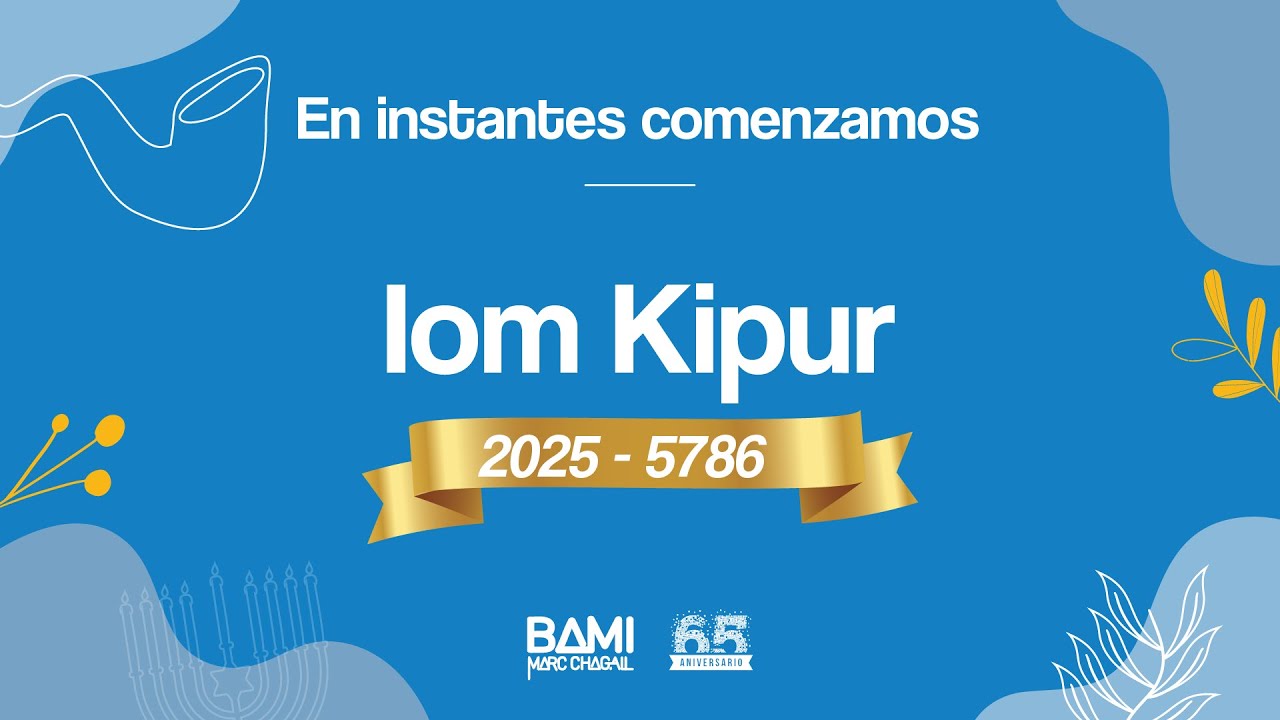 Kol Nidrei Iom Kipur 5786 de Comunidad Bami Marc Chagall