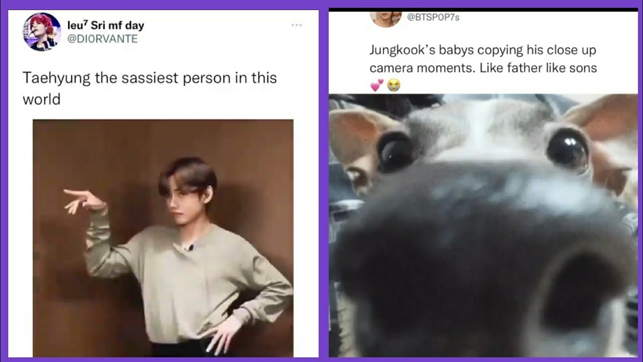 BTS meme tweets that are chaotic